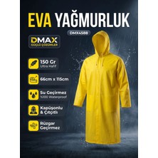 Dmax Eva Yağmurluk Sarı 66X115 cm