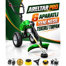 Be-Welt Areltar Pro Yeni Nesil 6 Aparatlı Tekerli Tırpan