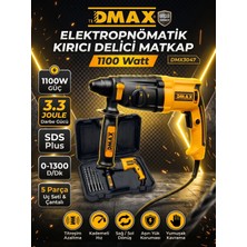 Dmax 1100W Elektropnömatik Kırıcı Delici 3.3j