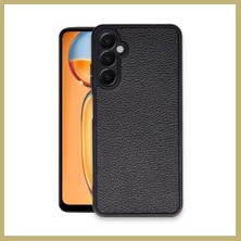 Bezos Samsung Galaxy A26 Uyumlu Kılıf Aras Deri Kapak - Siyah Za