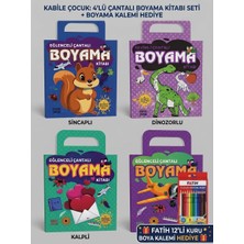 Belirtilmemiş 4'lü Boyama Seti Kuru Boya Hediyeli