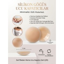 Ecoport Jasmine Glow® Silikon Göğüs Ucu Kapatıcı Gizleyici Bant Aparat  Nipple Pad