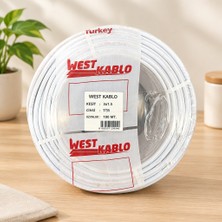 Akıllı Bayi 3x1,5 mm Ttr Elektrik Kablosu 100 Metre Aby