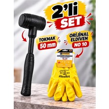 Eltos 2’li Set 50 mm Tokmak ve No:10 Iş Eldiveni