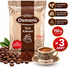 Emu Baharat Osmanlı Türk Kahvesi 150 Gr. x 3 Adet