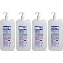 Roll  Solüsyon El ve Cilt Dezenfektanı 1000 ml ( 4 Adet )