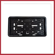 Bezos Çerçeveli Motosiklet Plakalık Plaka Altlığı Siyah 26X17CM 1 Adet Strsnl