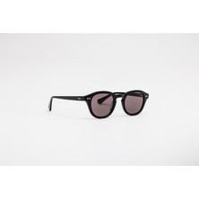 Noon Premium Unisex UV Korumalı Siyah Geometrik Güneş Gözlüğü 56017 C1 46