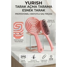 Yurish Tarak Açma Tarama Esnek Tarak, Profesyonel 3 Boyutlu Saç Fırçası