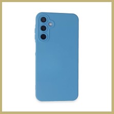 Bezos Samsung Galaxy A05S Uyumlu Kılıf Nano Içi Kadife Silikon - Mavi Za