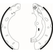 Dj Pabuçlu Balata Arka Ford B-Max 2012> Courıer 2014> Focus Iıı 2010> 230X40MM