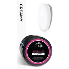 Cr-Oje (Orta Akışkan Kıvam) Pro Builder Gel (Creamy) 50 gr