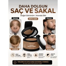 Hb Skin Care  Saç Dolgunlaştırıcı Koyu Sarı Saç Kapatıcı Doğal Dolgun Görünüm