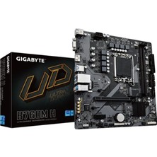 Gigabyte Gıgabyte B760M H Ddr5 8000MHZ 1xvga 1xhdmı 1xm.2 USB 3.2 Matx 1700P (12. / 13. ve 14. Nesil Işlemci Uyumlu) Vengners
