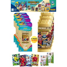 Hediyecik Panini 2027 Fıfa 365 Exclusive Limited Edition Premium Gold Adrenalyn Xl Futbolcu Kartları 4 Paket