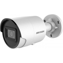 Bezos Hikvision DS-2CD2086G2-IU 8mp 4mm 40 Metre Ir Darkfighter Acusense Dahi̇li̇ Mi̇krofon Ip Bullet Kamera