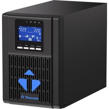 Bezos Tescom Neoline 1kva 1f/1f (2X9AH) 4/8dk LCD Online Ups