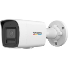 Bezos Hikvision DS-2CD1027G2H-LIUF 2mp 2.8mm 30MT Hybrid Light Acusense Dahi̇li̇ Mi̇krofon Bullet Ip K