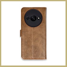 Bezos Redmi A3 4g Uyumlu Kılıf Trend S Plus Kapaklı Kılıf - Taba Za