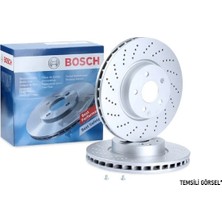 Bosch Fren Diski Ön Performans Delikli Mercedes C204 2011> S204 (07-14) W204 (07-14) Havalı 295MM