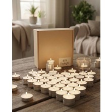 Glow Designing Tealight Mum 50 Adet Dekorarif Ürün Süsleme Hediyelik