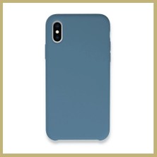 Bezos iPhone Xs Max Uyumlu Kılıf Lansman Legant Silikon - Açık Mavi Za