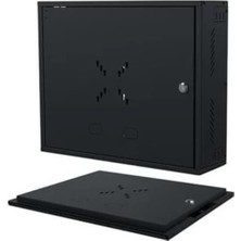 Verto 45X35X10 cm 0.80MM Metal Kilitli Demonte Dvr Kabinet (Metal)