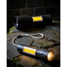 Verto Mini Cob LED USB Şarjlı Anahtarlık El Feneri UUCZZZHS215LAMBAAAAA3
