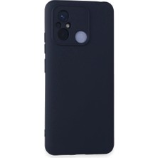 Sultan Store Xiaomi Redmi 12C Kılıf Nano Içi Kadife Silikon - Lacivert