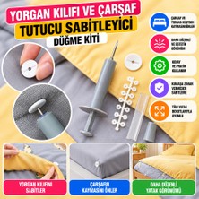 NW NessiWorld Yorgan Kılıfı ve Çarşaf Tutucu Sabitleyici Düğme Kiti