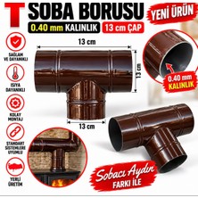 Sobacı Aydın T Soba Borusu – 13 cm  1. Kalite