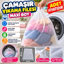 NW NessiWorld Çamaşır Yıkama Filesi Kirli Filesi Maxi 40X60 cm (Adet Fiyatıdır)