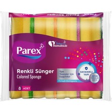 Str Store Renkli Sünger 8'li