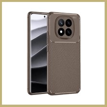 Bezos Redmi Note 14 Pro 4g Uyumlu Kılıf Auto Focus Karbon Kapak - Gri Za