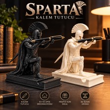 Durino Sparta Şövalyesi Figürlü Kalem Tutucu