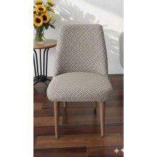 Elhoş Sandalye Kılıfı Büyük Oval Likralı Yıkanabilir 1 Adet