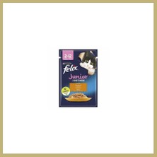 Felix Pouch Junior Tavuklu Yavru Kedi Konservesi 85 gr Za