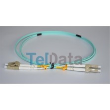 Teldata TLD-LCLCOM21 Lc-Upc-Lc-Upc mm Dx Om3 1 Metre Fıber Optık Patchcord