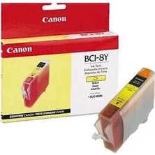 Canon Bcı-8y (0981A003) Sarı Orjinal Kartuş - Bubblejet BJC-8500