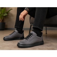 Ehil Premium Erkek Deri Sneaker Spor Ayakkabı
