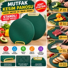NW NessiWorld Mutfak Sebze,meyve,et,balık,ekmek Doğrama Kesme Tahtası Standlı Kesim Panosu (Adet Fiyatıdır)