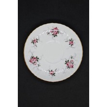 Royal Windsor Pembe Güller Fincan Tabağı 12.5 cm