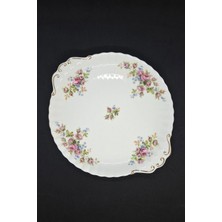 Royal Albert Moss Rose Vintage Porselen Oval Tepsi 26X23 cm