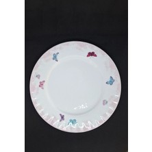 Roy Kirkham Butterfly Serisi Ingiliz Porselen Servis Tabağı 27 cm