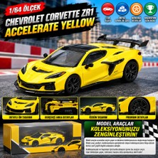 Urfakent 1/64 Chevrolet Corvette Zr1 Accelerate Yellow