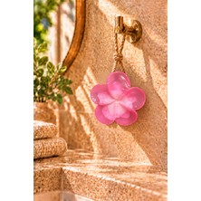 Emila Home Dekoratif Kokulu Sabun & Peeling Etkili Asılabilir Dekoratif Banyo Sabunu & Hint Yasemini Pembe Katı Sabun 10,5X11 cm