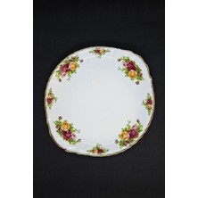 Royal Albert Old Country Roses Vintage Porselen Tepsi 26X24 cm