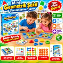 NW NessiWorld Mini Geometrik Şekil Tamamlama Oyunu