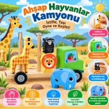Urfakent Ahşap Hayvanlar Kamyonu