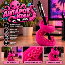 Durino Ahtapot Kolu Figürlü Kalem Tutucu – Pembe